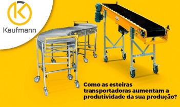 Como as esteiras transportadoras aumentam a produtividade da sua produção?